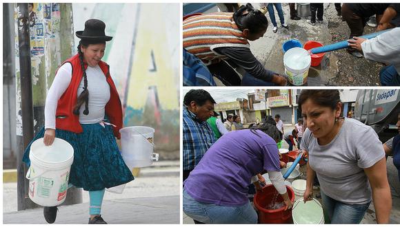 Incertidumbre por retorno del servicio de agua potable en Arequipa