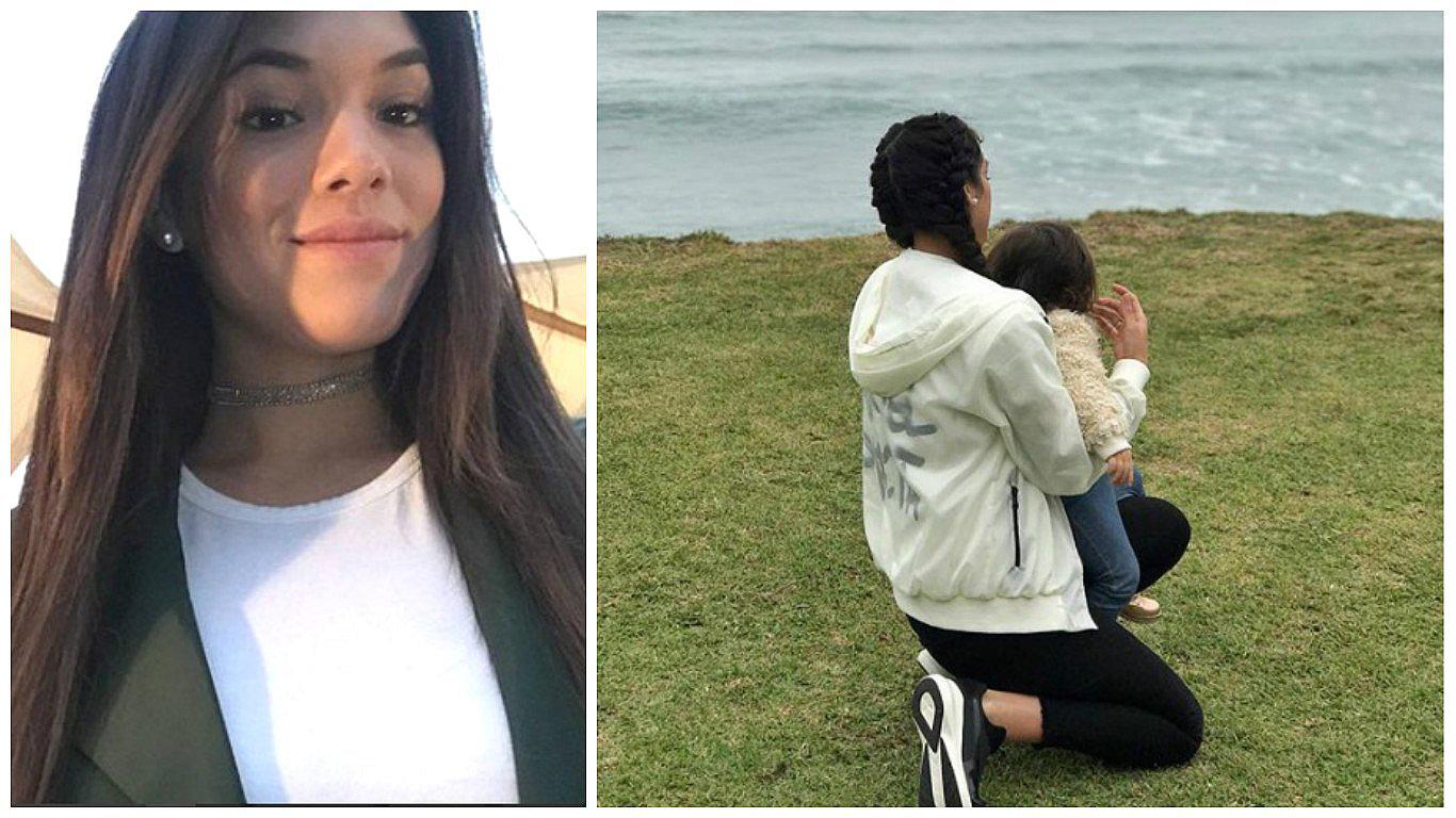 Jazmín Pinedo publica foto de su infancia y sorprende por gran parecido con su hija 