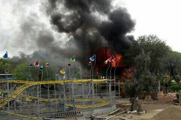 Parque de las Leyendas: incendio no ocasionó daño a asistentes ni afectó animales (VIDEO)