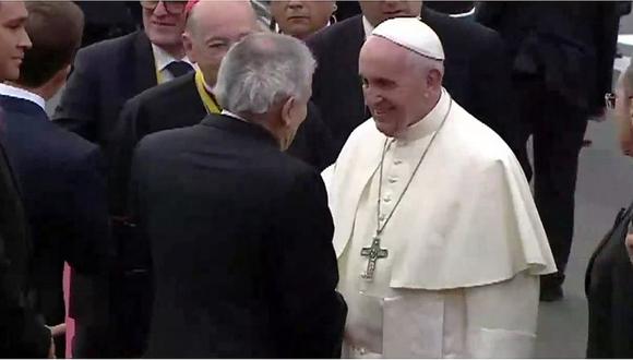 ​Papa Francisco recibió las llaves de la ciudad de Lima (VIDEO)