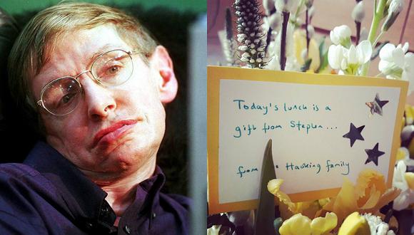 Stephen Hawking: el caritativo gesto con indigentes antes de morir (FOTOS)