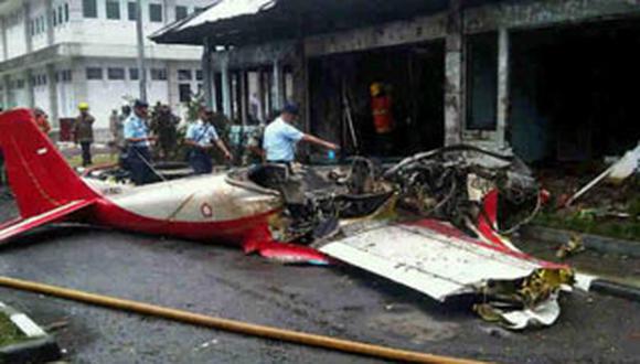 Indonesia: dos muertos durante exhibición  de aviones acrobáticos