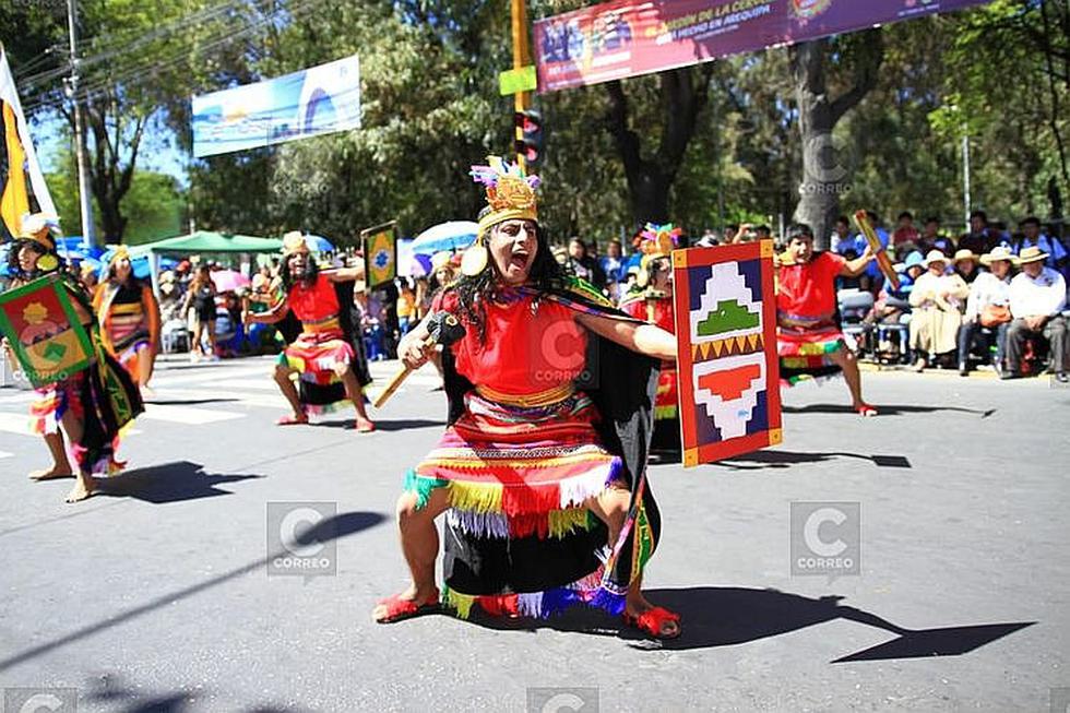 ​Alegría en el X Pasacalle Regional por el 478 Aniversario de Arequipa (FOTOS)