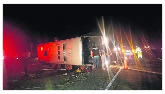 Ocho heridos de accidente en Coscomba se recuperan en una clínica de Trujillo 