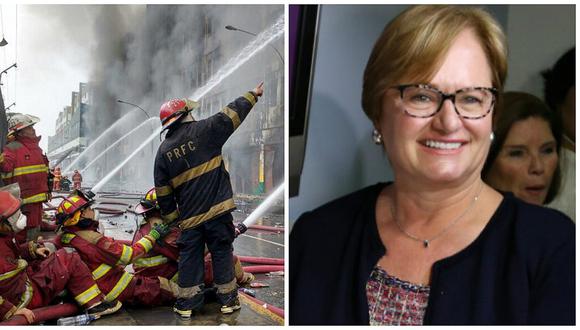 ​Las Malvinas: Nancy Lange pide ayuda para bomberos que luchan en incendio