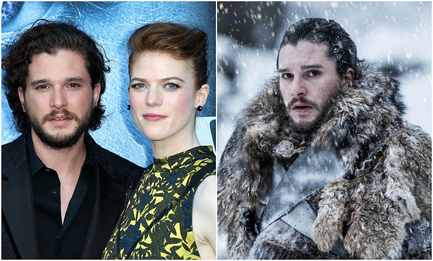 Game of Thrones: Kit Harington se disfrazó de 'Jon Snow' por Halloween