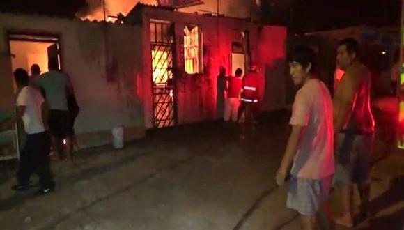 Nuevo Chimbote: Siniestro deja en cenizas tres viviendas de Bellamar 