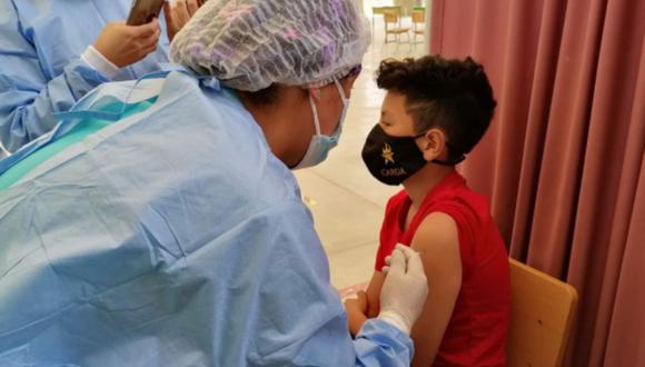 Atenderan con primer lote de vacunas a 9,900 menores en Tacna