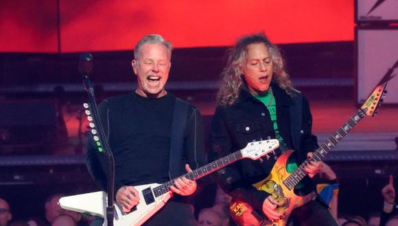 "M72 World Tour", la gira de Metallica que concluirá en México. (Foto: AFP).
