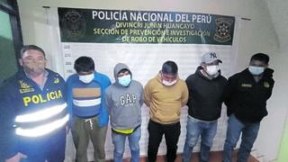 Huancayo: Salen libres de prisión y vuelven a caer extorsionando luego de robar autopartes