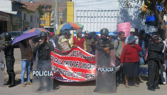 Cusco: exigen renuncia a dirigente de construcción civil 