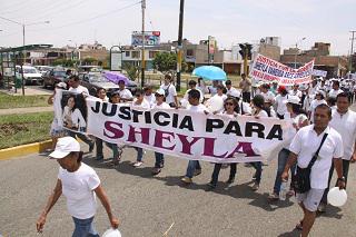 Universitarios marcharán por justicia para Sheyla 