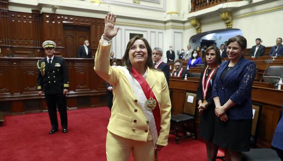 Dina Boluarte asume como la primera mujer presidenta de la historia del Perú. (Flickr - Presidencia)