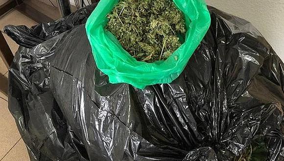 Detienen a dos hombres con 22 kilos de marihuana en Laredo