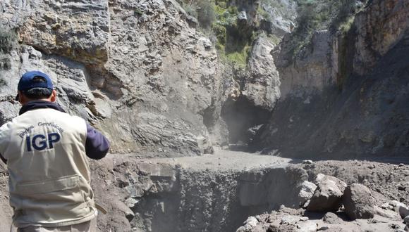 Arequipa: El IGP advirtió del peligro que existe ante una posible caída de sedimentos volcánicos a causa de las lluvias intensas. (Foto: IGP)