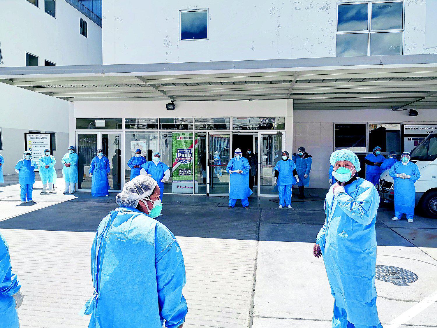 Pasco: ​Suman 8 profesionales del hospital Carrión contagiados con el COVID-19