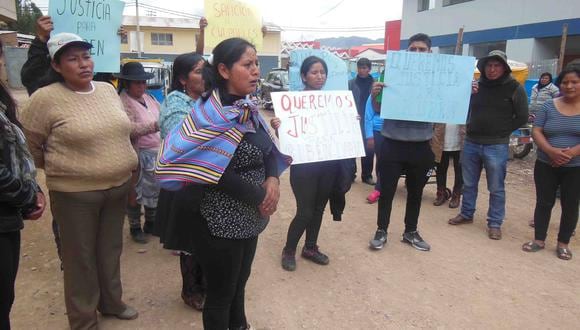 Cusco: exigen aclarar muerte de joven en comisaria de Sicuani