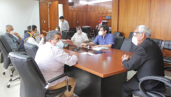 Congresistas de la región Lambayeque fueron convocados para abordar tema del sector salud. (Foto: Difusión)