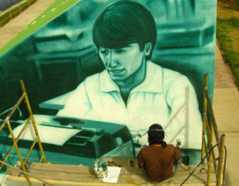 Culminan "Murales  por la memoria"