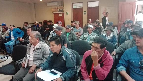 Pobladores de Vinchos piden resalado político del GRA para gestionar obra