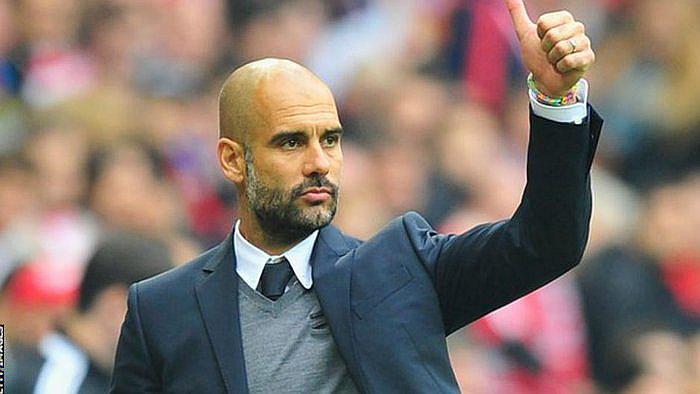 ​Josep Guardiola fue presentado como el DT del Manchester City