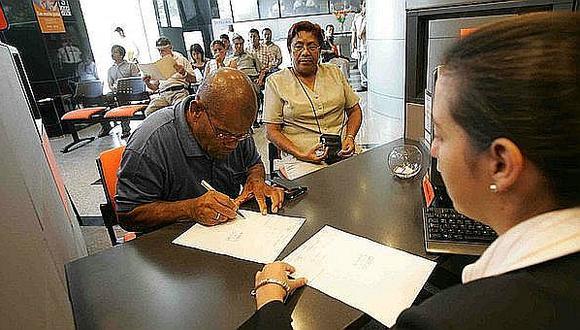 AFP: Afiliados de entidades públicas deudoras dejan de percibir S/2,337 en promedio