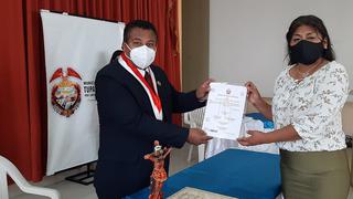 ​Regidora Accesitaria asume cargo en la Municipalidad Distrital de Túpac Amaru