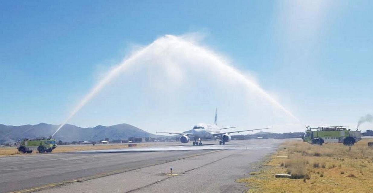 Puno: Primer vuelo de LATAM Airlines Perú llegó a Juliaca