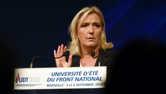 Francia: Marine Le Pen contra de acoger a refugiados