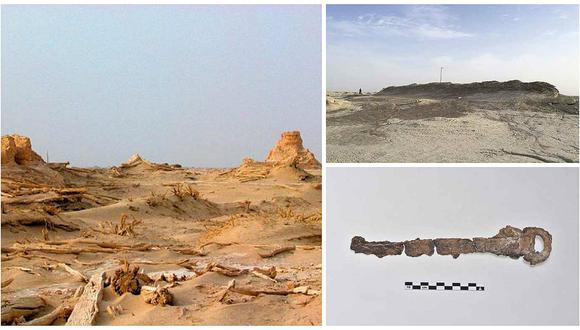 Ruta de la Seda: Hallan las ruinas de la capital de un antiguo reino que desapareció en las arenas
