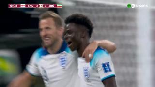 Goles de Saka, Rashford y Taremi, del descuento: así fue el 5-1 de Inglaterra vs. Irán (VIDEO)