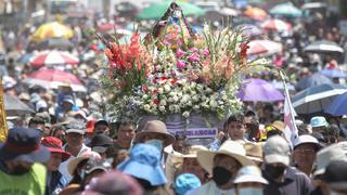 Júbilo y devoción en multitudinaria procesión por la Virgen de Cocharcas en Huancayo (FOTOS)