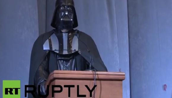 Darth Vader quiere ser presidente de Ucrania y apelará candidatura