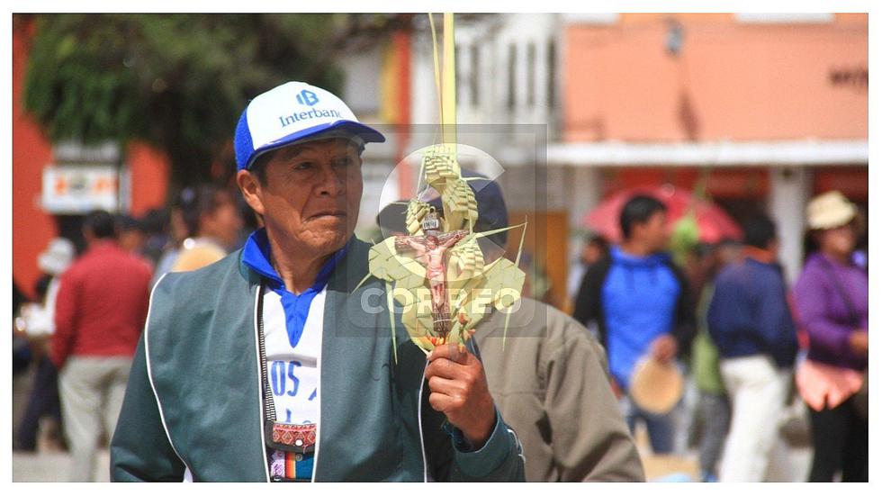 Semana Santa inicia con mensaje de reflexión de Arzobispo de Huancayo (FOTOS)