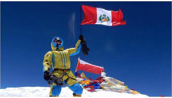 Peruano Víctor Rímac conquista el Everest, la cima más alta del mundo