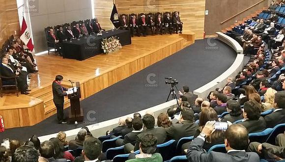 Presidente de la Corte de Arequipa apoya la reforma judicial