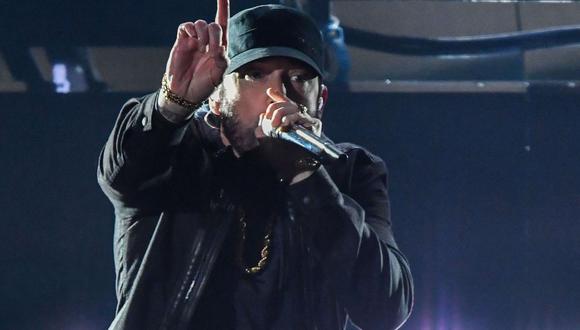 Eminem cumple 50 años como uno de los grandes íconos de la música estadounidense. (Foto: AFP)