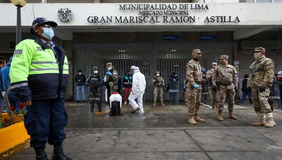 El Mercado Central fue cerrado el pasado miércoles 20 de mayo para evitar más contagios de COVID-19. (Municipalidad de Lima)