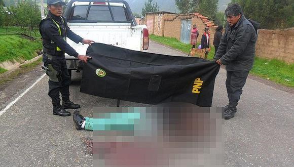 Buscan a conductor que atropelló y mató a ayacuchano en Cusco 