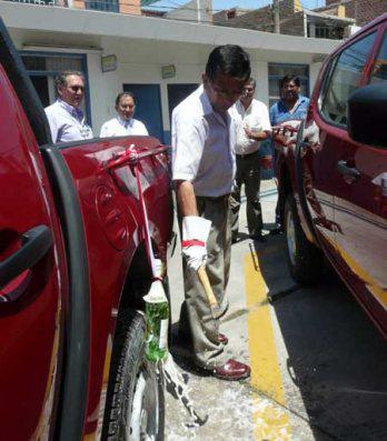 Electrosur incrementa su flota de camionetas