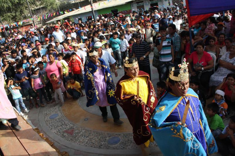 Bajada de Reyes del pueblo 