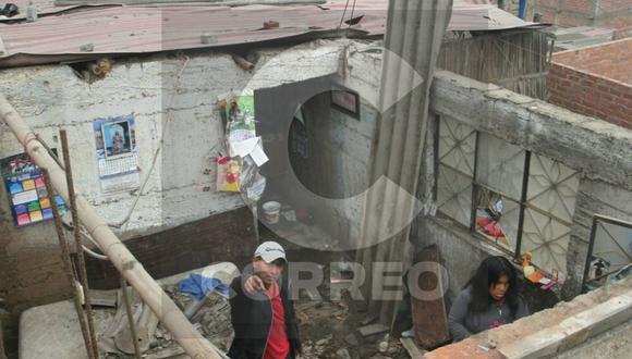 Menor queda con daños graves tras caerle encima el techo de su vivienda (FOTOS)