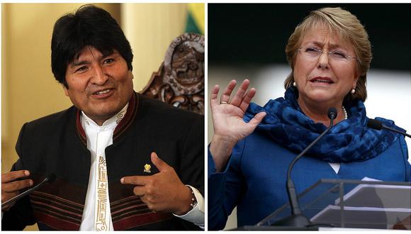 Evo Morales lanza propuesta a Michelle Bachelet para visitar aguas del Silala