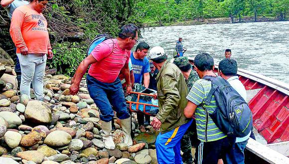 Río Inambari devuelve otros dos cadáveres, 20 permanecen desaparecidos