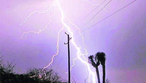Alertan tormentas eléctricas en Huancavelica