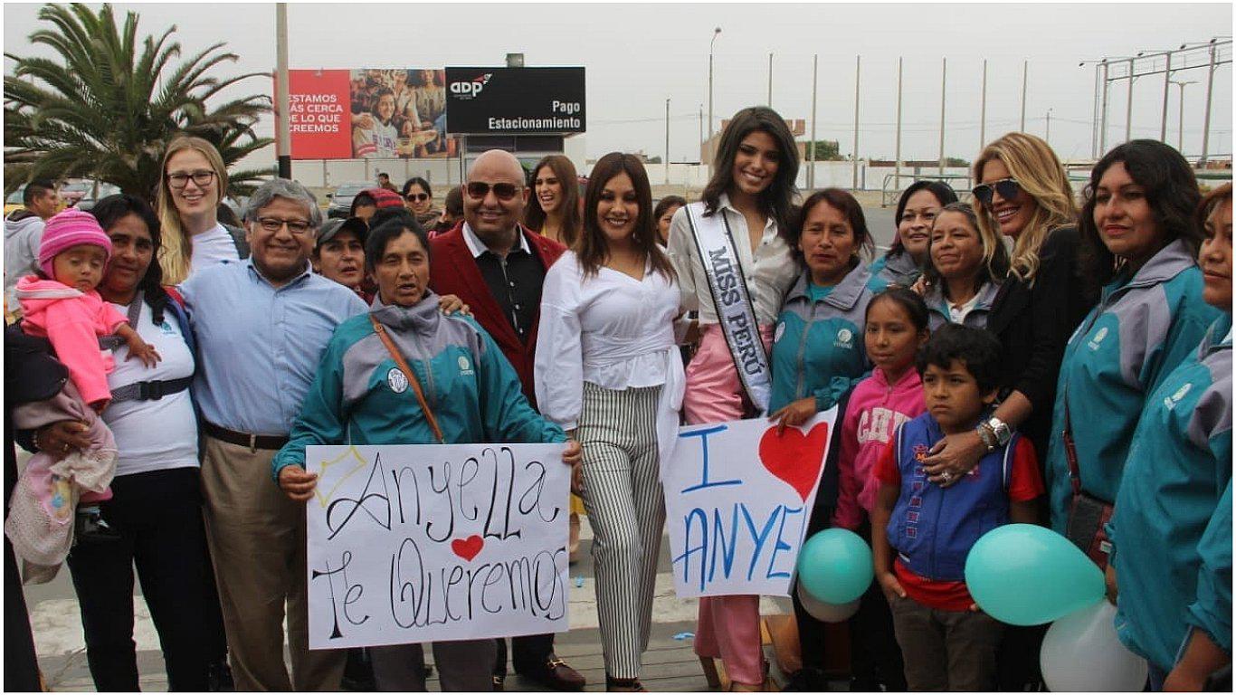 Miss Perú 2019: Anyella Grados es recibida con muestras de cariño en Trujillo (FOTOS) 