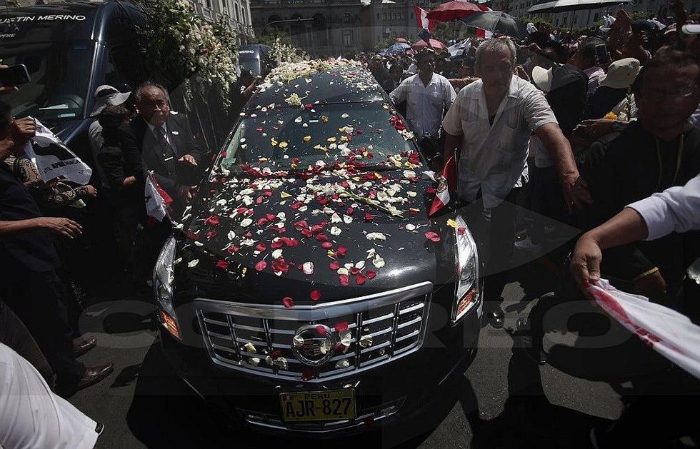 Alan García: Restos de expresidente fueron cremados en cementerio de Huachipa (VIDEOS y FOTOS)