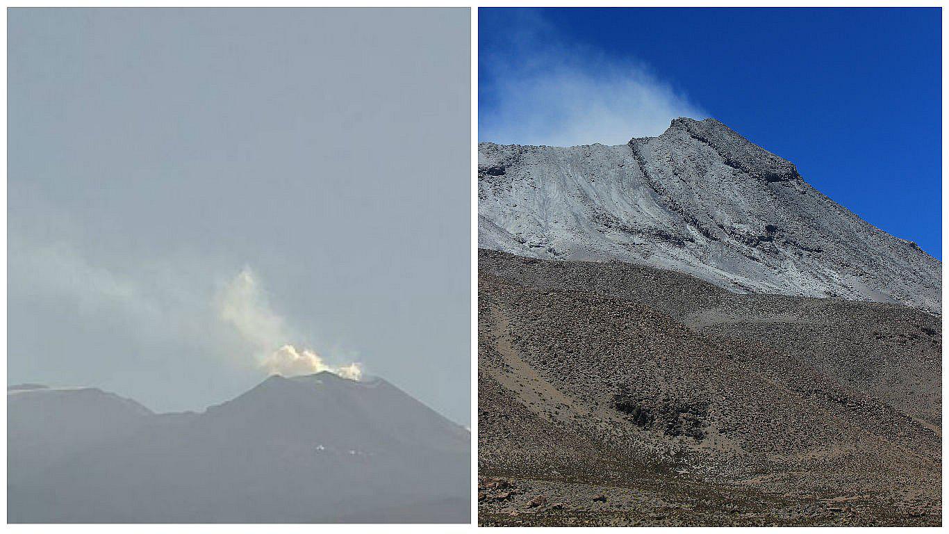 ​Sismos se incrementan en el volcán Ubinas