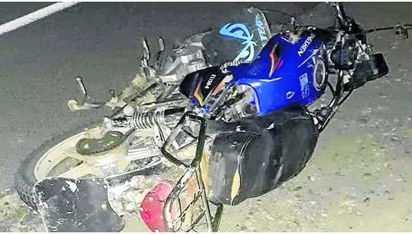 Cantante muere en un accidente de tránsito en   las pistas de Tambogrande