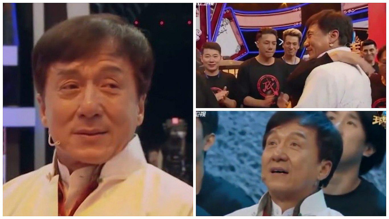Jackie Chan rompe en llanto al reencontrarse con sus dobles de acción (VIDEO)